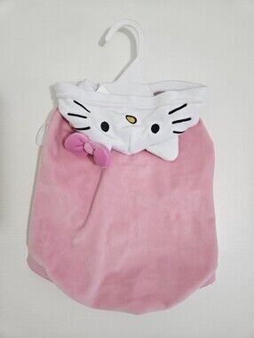 Hello Kitty Hooded Dog Cape with Bow